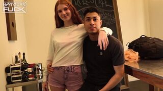 9inch Latino Bangs SEXY Red Head College Teen Floozy