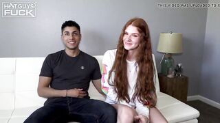 9inch Latino Bangs SEXY Red Head College Teen Floozy