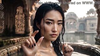 POV Oriental Water Domina Worship - ASMR Femdom Triggers, Divine Hotty & Submission