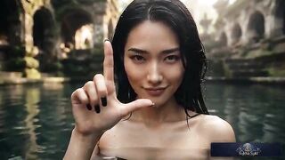 POV Oriental Water Domina Worship - ASMR Femdom Triggers, Divine Hotty & Submission
