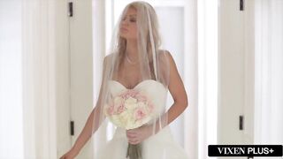 Despite her impeccable hair and makeup, Riley has a serious case of cold feet on the day of her white wedding. But maybe the wedding singer can warm her up in advance of that babe walks down the aisle.