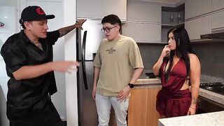 That guy doesn't have the cash to pay me, but this chab does have a hot wife, which I guess is more excellent - Nick Jowell