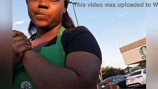 Starbucks waitress gets screwed on break
