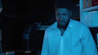 Dane Jones Bold thief Gigi Max sucks and rides large ebony wang hawt hardcore interracial sex