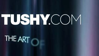 TUSHY 1st Anal Golden-haired Escort Ash Hollywood