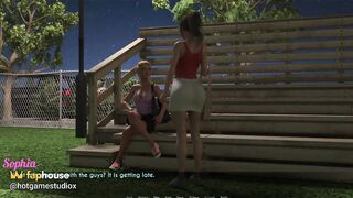 Awam Real Screw - Retro Theme - Alyssa and Sophia Plan a Immodest Scheme - Using Zac and Dylan’s Dongs Instead of Dildos