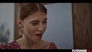 Futa Unfathomable Blow job - Josephine Jackson & Molly Devon