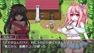 【#02 これがルルゥのまちづくりっ！(体験版)実況】複数人に中出し、口内射精フェラされてしまい・・(ファンタジードットアニメーションエロゲー)