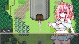 【#02 これがルルゥのまちづくりっ！(体験版)実況】複数人に中出し、口内射精フェラされてしまい・・(ファンタジードットアニメーションエロゲー)