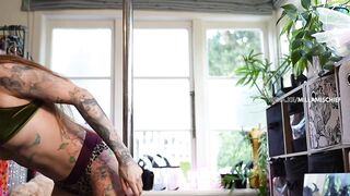 4K LIVESTREAM CONCUPISCENT CARNAL POLE - MILLA MISCHIEF