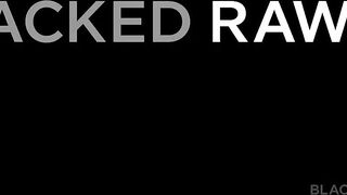 BLACKEDRAW two Excited Allies Reyna Belle And Annaleigh Reno Ride A Massive Ramrod