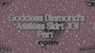 Dominatrix Diamond's Assless Petticoat JOI Part 1