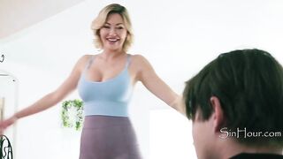 Stepson Spills The Camel Toe Truth And mother I'd like to fuck Gets LUSTFUL