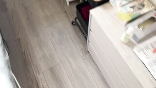 Client Strokes His Wang Whilst Getting a Massage - Masseuse Joins In