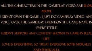 Grandad's Visit -gameplay - Roleplay - Oldman Screws 2 Teens After Party and Fills Their Booty with Cum