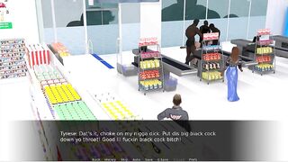 Holes - Gameplay - Roleplay - Wife Gets Screw in Shop My Mulitple Ebony Dong