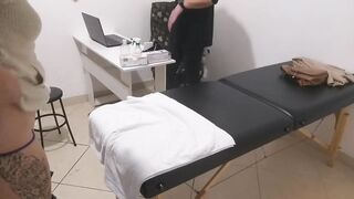 Routine anal exam by a real proctologist.