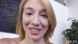 Trillium Rides A Wang In Doggy After A Priceless Suck And Jack off