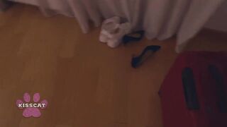 Stepmom Doesn't Notice My Stepdad Banging Me and Cumming in My Twat. Part 1