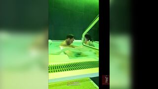 18yo Fan Spotted Me at the Public Spa and Filled Me up in the Sexy Tub
