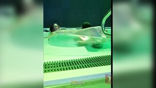 18yo Fan Spotted Me at the Public Spa and Filled Me up in the Sexy Tub