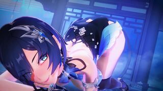 Genshin Impact - Yelan Private Sex with Aether - CG Anime Animation