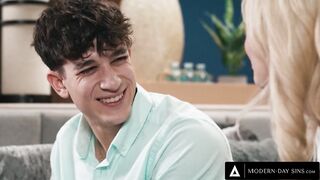 MODERN-DAY SINS - Lexi Lore Discovers Anal Loophole After Soaking Ally Drops Out