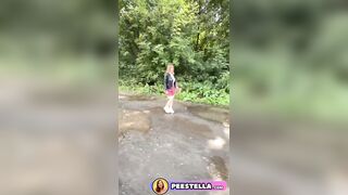 1.5 Liters Later… My Outdoor Pee Turned Into a Rock hard Fountain