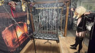 Part 5:- Melanie's 1st Time in the Dungeon with Lanista Bear and Dominatrix-bitch Satana.