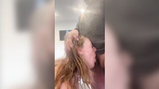 PAWG rides penis, gets screwed with large sex tool & takes GIANT spunk fountain to face