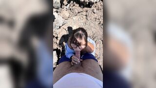 outdoor oral pleasure