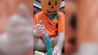 Immodest Pumpkin transsexual Butters Her Ass And Rides Monster Weenie