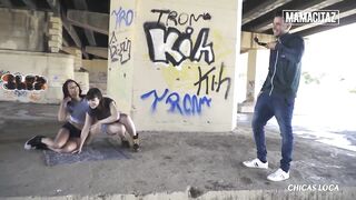 Lesbo Francys Belle and Luna Rival Bang Films - Mamacitaz