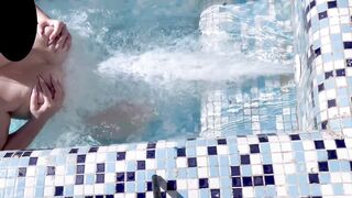 Masturbating pool water ? جق زدن دختر ایرانی