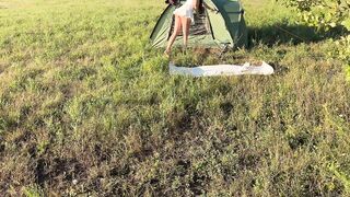 I climbed into a stranger’s tent and banged her.