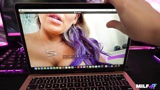 MilfAF - MILFs Do It More excellent: Neighbour Male Finds My Sex Tape & Gets a Creampie