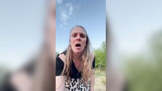 My sister's ex-spouse takes me to the field and bangs me undressed