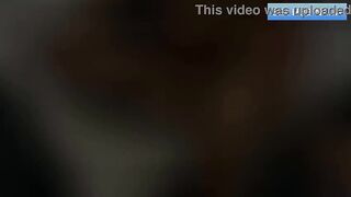 Afro ebony hotty banged with her landlord's son