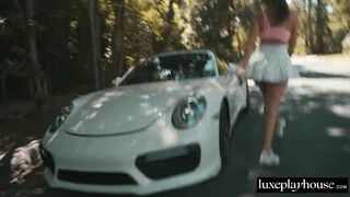 LUXEPLAYHOUSE Fiery Hawt Celebrity Bella Rolland Shows Off Her Consummate Body Whilst Getting BBC Screwed Hard