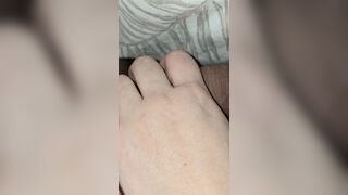 Step Mama Longing for step son large cock and tugjob him hard to break