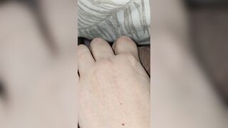 Step Mama Longing for step son large cock and tugjob him hard to break