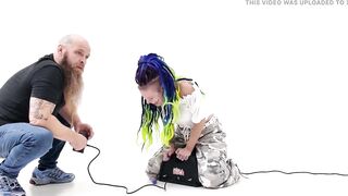 Sybian Try Out and Knob Sucking