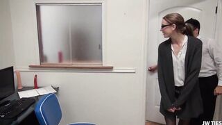 Spitroast Wench Intern Gisele Roxx