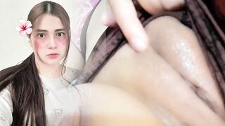 Sex with cute virgin ended with filthy pants