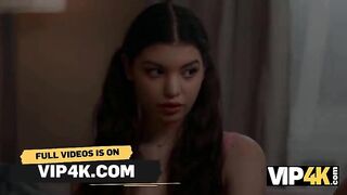 VIP4K. A 18yo beauty Seduces her Stepdad