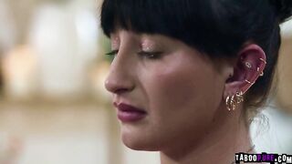 Stepdad screws his Breasty Stepdaughter