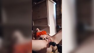 French Demon In Red Corset Getting Railed By Sex Machine Movie scene 1
