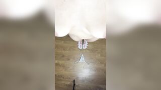 Bent over with booty high and socks ?