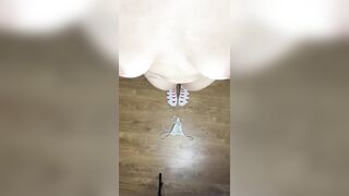 Bent over with booty high and socks ?