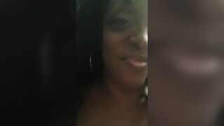 Sucking knob in grandma's kitchen